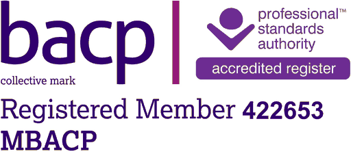 BACP Registered Member logo for Jonathan Sheriff, BACP Register number 422653.